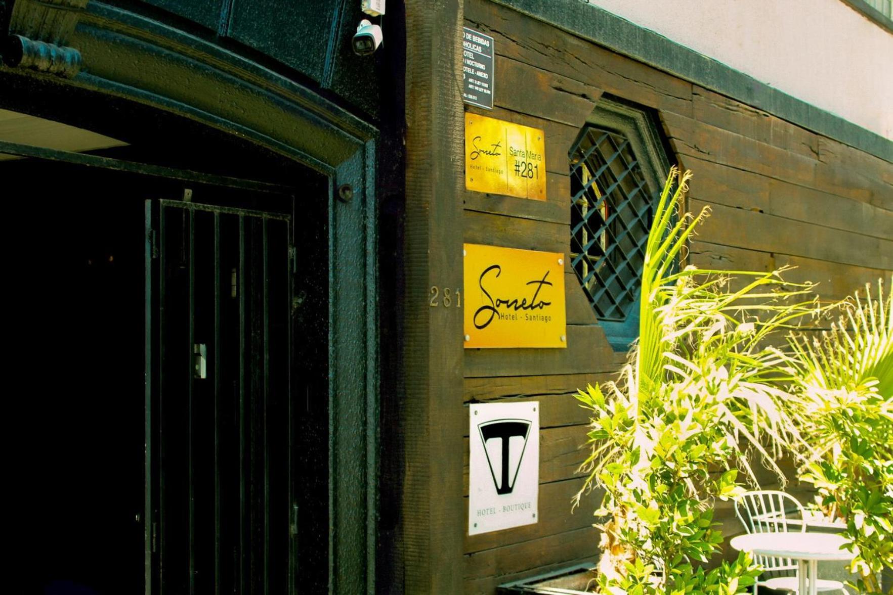 Hotel Sonetto Santiago de Chile Exterior foto