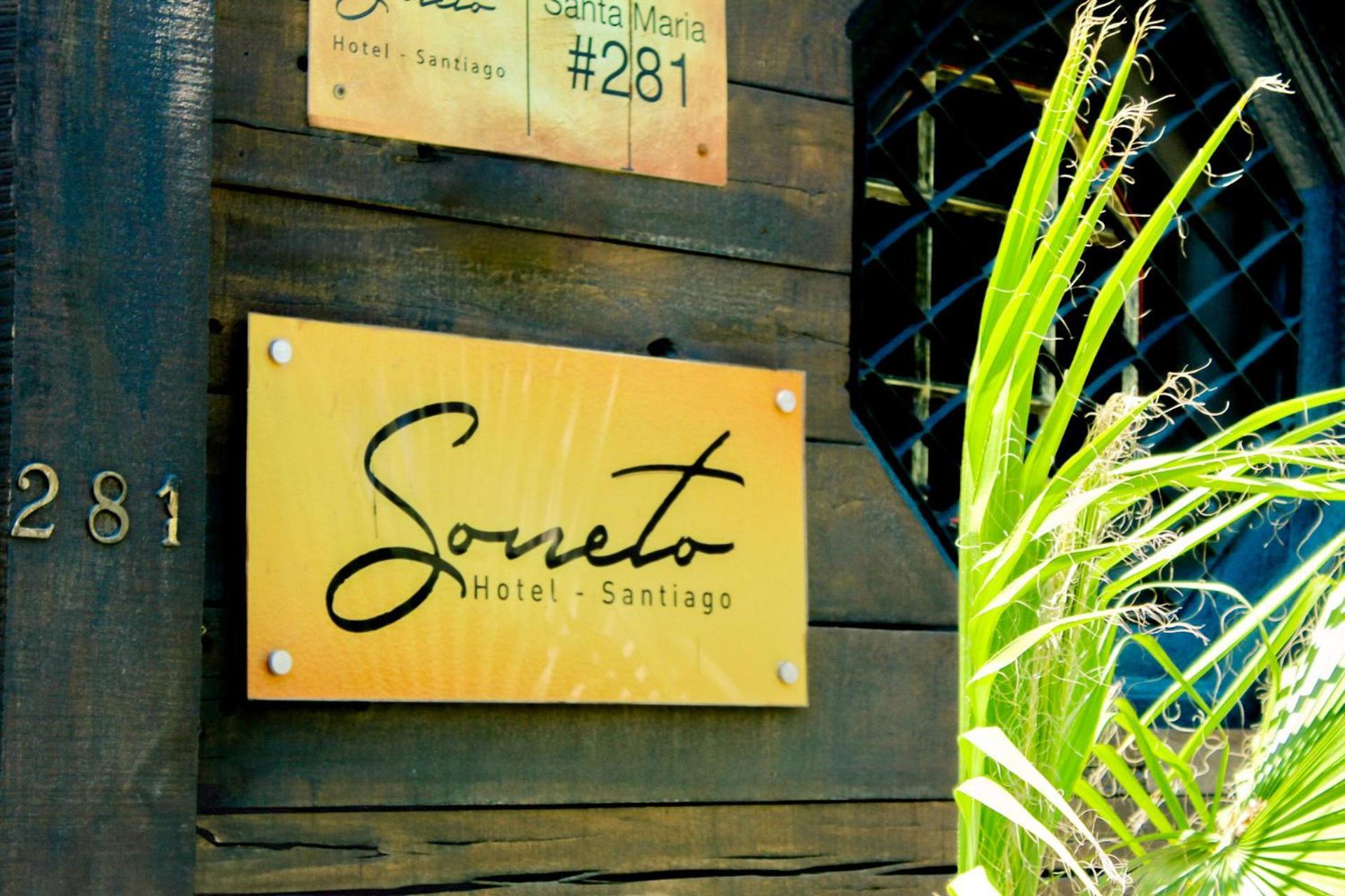 Hotel Sonetto Santiago de Chile Exterior foto